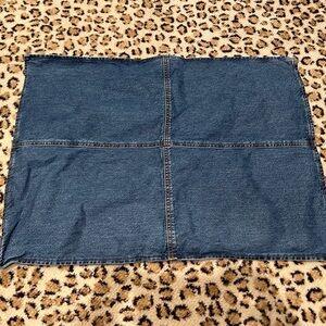 Pair of Vintage Tommy Hilfiger Denim Blue Jeans Standard Pillow Shams